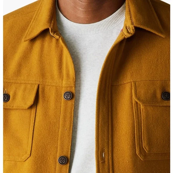 The Normal Brand - Brightside Flannel Lined Shirt Jacket-M